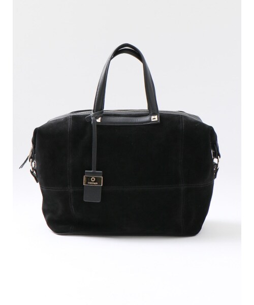 interstaple（インターステイプル）の「Grace/ダブルフェイスボストントート【予約】（トートバッグ・レディース・BLK/KAKI/PBG・F）」の2枚目の写真