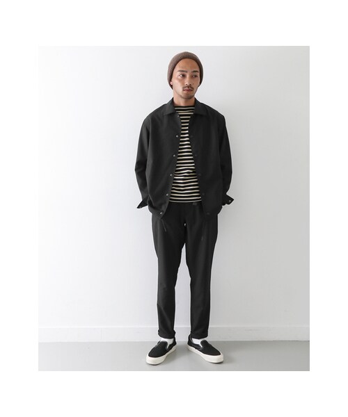 URBAN RESEARCH DOORS（アーバンリサーチドアーズ）の「Stretch Tapered Pants（パンツ・メンズ・Charcoal/Black・38/40）」の5枚目の写真
