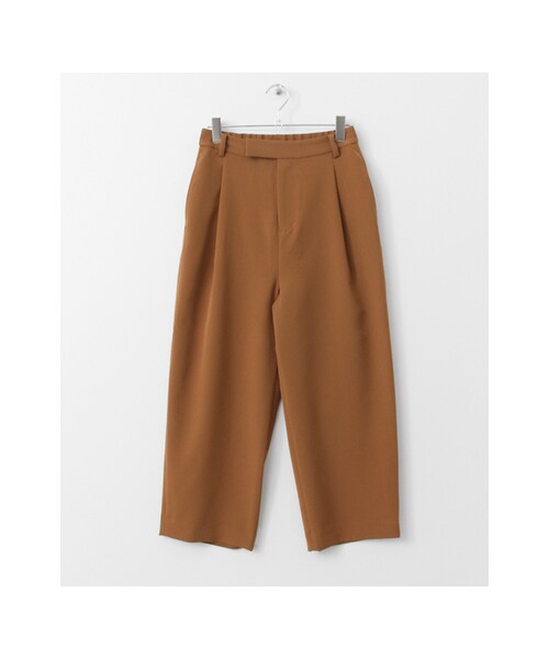 URBAN RESEARCH DOORS(アーバンリサーチドアーズ)の「ポリエステルクロップドパンツ(パンツ・レディース・BROWN/BLACK・36/38)」の1枚目の写真