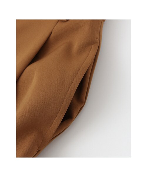 URBAN RESEARCH DOORS(アーバンリサーチドアーズ)の「ポリエステルクロップドパンツ(パンツ・レディース・BROWN/BLACK・36/38)」の15枚目の写真