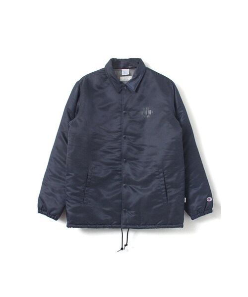 URBAN RESEARCH（アーバンリサーチ）の「【予約】WORK NOT WORK NYLON TWILL COACH JACKET（ジャケット/アウター・メンズ・BLACK/NAVY/OLIVE・S/M/L）」の3枚目の写真