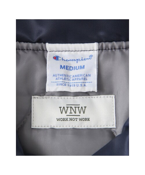 URBAN RESEARCH（アーバンリサーチ）の「【予約】WORK NOT WORK NYLON TWILL COACH JACKET（ジャケット/アウター・メンズ・BLACK/NAVY/OLIVE・S/M/L）」の5枚目の写真
