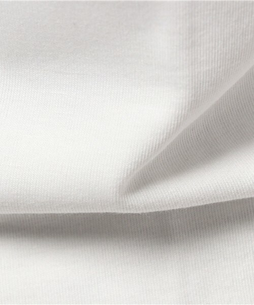 INTERPLANET WINGS（インタープラネットウィング）の「デイリーコスメUネックロンT（Tシャツ/カットソー・レディース・オフホワイト/ブラック/ネイビー・FREE）」の10枚目の写真