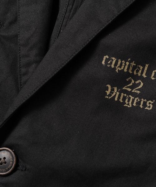 VIRGOwearworks（ヴァルゴウェアワークス）の「SWITCHING MIRY JKT テーラードジャケット（ジャケット/アウター・メンズ・OLIVE/NAVY/BLACK・2/3/4）」の8枚目の写真