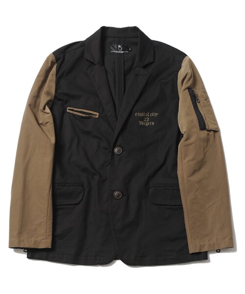 VIRGOwearworks（ヴァルゴウェアワークス）の「SWITCHING MIRY JKT テーラードジャケット（ジャケット/アウター・メンズ・OLIVE/NAVY/BLACK・2/3/4）」の6枚目の写真