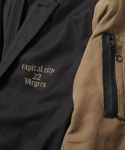 VIRGOwearworks（ヴァルゴウェアワークス）の「SWITCHING MIRY JKT テーラードジャケット（ジャケット/アウター・メンズ・OLIVE/NAVY/BLACK・2/3/4）」の9枚目の写真