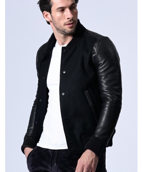 wjk（ダヴルジェイケイ）の「varsity jacket（）」 - WEAR