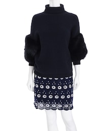 MERCURYDUO | BIGファースリーブニット(トップス)