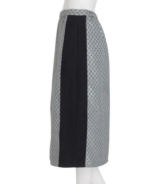 merry jenny（メリージェニー）の「キラキラドットスリットスカート（スカート・レディース・ブラック/イエロー・F）」の5枚目の写真