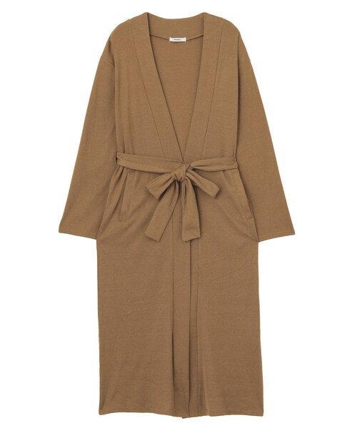 MURUA(ムルーア)の「ロングガウンコート(ジャケット/アウター・レディース・グレー/ブラック/キャメル・F)」の10枚目の写真