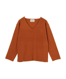 Ungrid | 片畔Vネックニット(トップス)