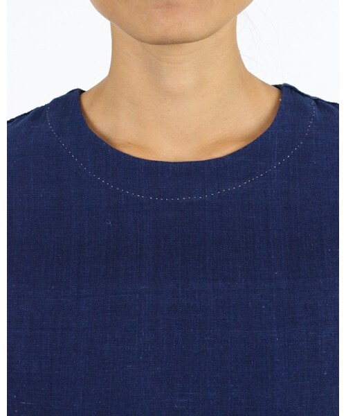 45R(フォーティファイブアール)の「藍カディシャツデニムワンピース(ワンピース/ドレス・レディース・藍・2-M/3-L)」の7枚目の写真