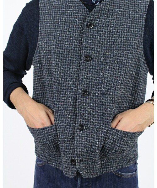 45R（フォーティファイブアール）の「コットンツィードベスト（）」 - WEAR