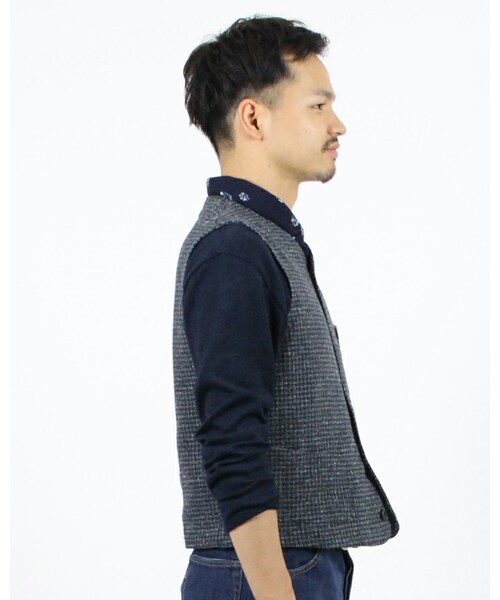 45R（フォーティファイブアール）の「コットンツィードベスト（）」 - WEAR