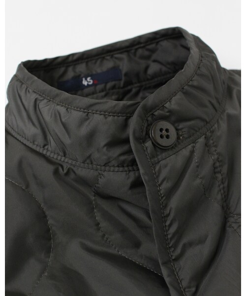 45R（フォーティファイブアール）の「ナイロンキルトライナーベスト（ジャケット/アウター・メンズ・アイスグレー/エンジ/キンチャ/チャコールグレー・2-S/3-M/4-L/5-XL）」の15枚目の写真