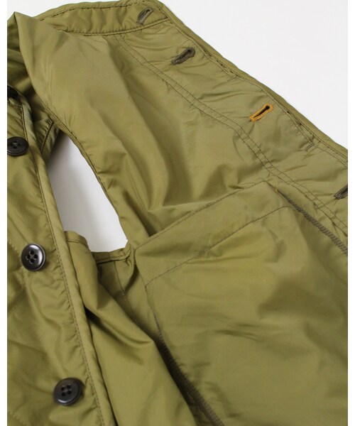 45R（フォーティファイブアール）の「ナイロンキルトライナーベスト（ジャケット/アウター・メンズ・アイスグレー/エンジ/キンチャ/チャコールグレー・2-S/3-M/4-L/5-XL）」の17枚目の写真