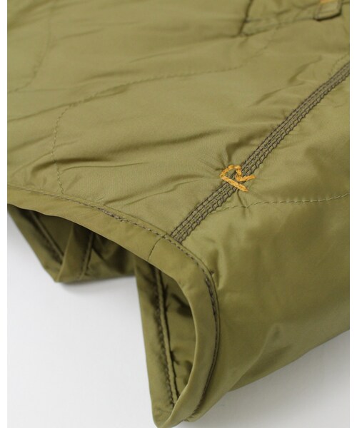 45R（フォーティファイブアール）の「ナイロンキルトライナーベスト（ジャケット/アウター・メンズ・アイスグレー/エンジ/キンチャ/チャコールグレー・2-S/3-M/4-L/5-XL）」の21枚目の写真