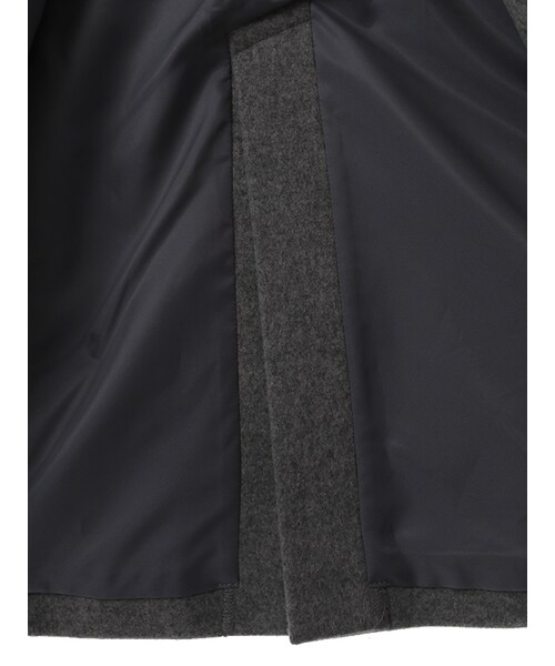 31 Sons de mode（トランテアン　ソン　ドゥ　モード）の「≪新作≫スヌード付チェスターコート《予約アイテム》（ジャケット/アウター・レディース・グレー/キャメル/サックスブルー・36/38）」の7枚目の写真