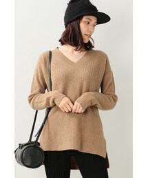 JOURNAL STANDARD | roberto collina Big V ネック knit(トップス)