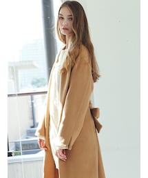 MICOAMERI | ロングガウンコート(ジャケット/アウター)