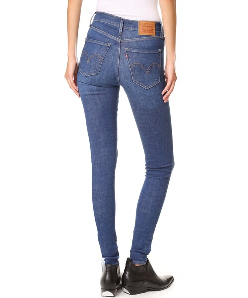 Levi's(リーバイス)の「Levi's Mile High Super Skinny Jeans(デニムパンツ・レディース・Blue・24/25/26/27/28/29/30/31/32)」の3枚目の写真