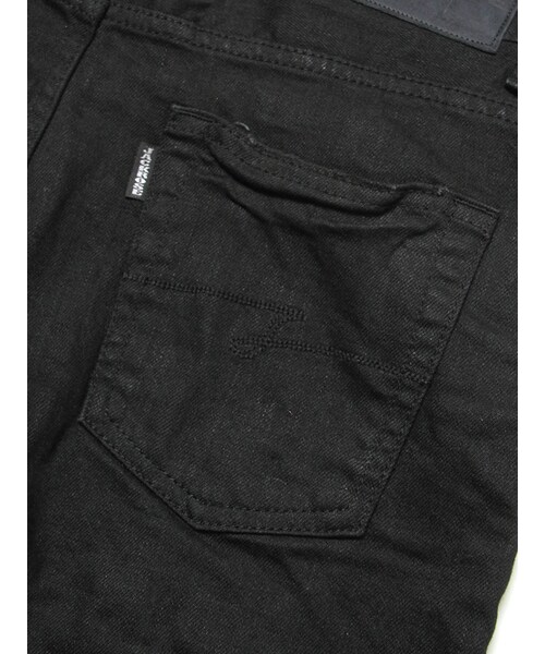 JACKROSE（ジャックローズ）の「BKダメージリメイクストレッチパンツ（パンツ・メンズ・ブラック・S/M/L/XL）」の9枚目の写真