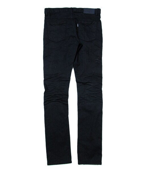 JACKROSE（ジャックローズ）の「BKダメージリメイクストレッチパンツ（パンツ・メンズ・ブラック・S/M/L/XL）」の12枚目の写真