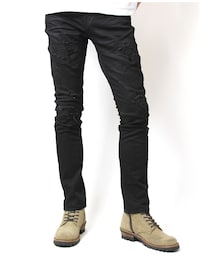 JACKROSE | BKダメージリメイクストレッチパンツ(パンツ)