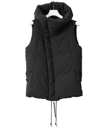 The Viridi-anne | ■別注■ The Viridi-anne×MIDWEST コットンナイロンダウンベスト(ダウンベスト)