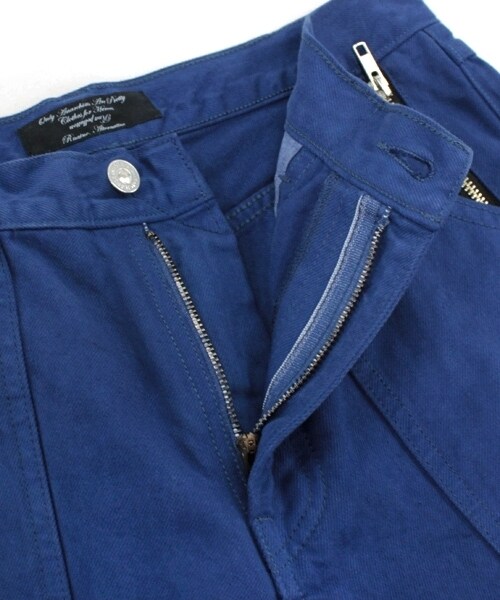 RNA（アールエヌエー）の「＜予約＞カンガルーポケットカラーパンツ（パンツ・レディース・ブラック/フレンチネイビー/ライトオリーブ・S/M）」の5枚目の写真