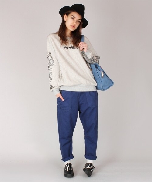 RNA（アールエヌエー）の「＜予約＞カンガルーポケットカラーパンツ（パンツ・レディース・ブラック/フレンチネイビー/ライトオリーブ・S/M）」の11枚目の写真