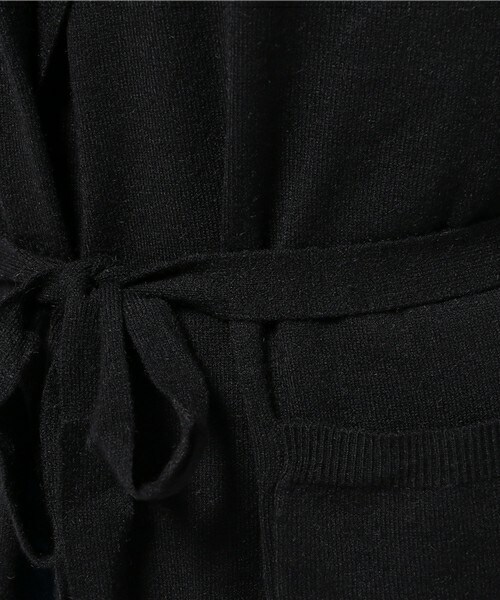 INTERPLANET（インタープラネット）の「エアーニットロングカーディガン（カーディガン/ボレロ・レディース・ブラック/グレー/ブラウン・FREE）」の13枚目の写真