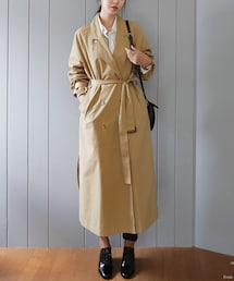 DHOLIC | ダブルブレストロングトレンチコート(トレンチコート)