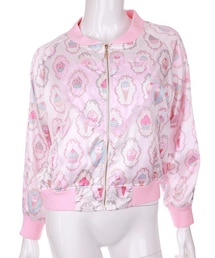 Bobon21 | カップケーキ&アイスクリーム柄スカジャン(スタジャン)