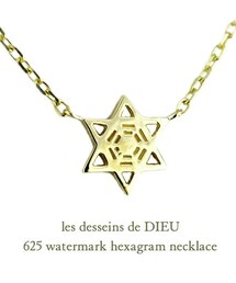 les desseins de DIEU | レ デッサン ドゥ デュー 625 ウォーターマーク ヘキサグラム 六芒星 ネックレス(ネックレス)