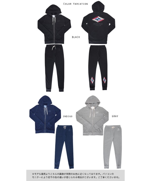 Moery Sport（モエリースポーツ）の「2016AWモエリースポーツ　SURFセットアップ（セットアップ・メンズ・インディゴ/ブラックデニム/杢グレー・S/M/L/XL）」の12枚目の写真