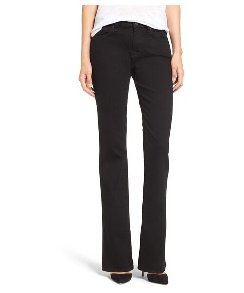 7 For All Mankind(セブンフォーオールマンカインド)の「7 For All Mankind ® 'Kimmie' Bootcut Jeans (Washed Overdyed Black)(デニムパンツ・レディース・Black・Regular 23/Regular 24/Regular 25/Regular 26/Regular 27/Regular 28/Regular 29/Regular 30/Regular 31/Regular 32)」の1枚目の写真