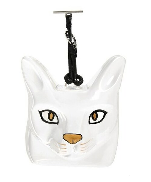 LOEWE（ロエベ）の「LOEWE Cat Face Bag Charm（チャーム）」 - WEAR