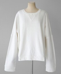 DHOLIC | ロングスリーブスウェットプルオーバー(スウェット)