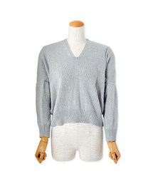 flower | unique v knit ～ユニークヴイニット(ニット/セーター)