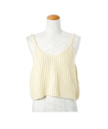 flower | warm mohair cami ～ウォームモヘアキャミ(ニット/セーター)