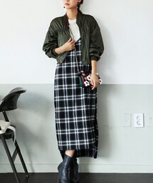 DHOLIC | タータンチェックキャミワンピース(ワンピース)