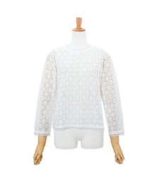 flower | 【2016 A/W】lacy top2 ～レーシートップ2(Tシャツ/カットソー)