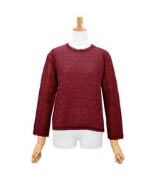 flower | 【2016 A/W】lacy top2 ～レーシートップ2(Tシャツ/カットソー)