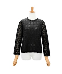 flower | 【2016 A/W】lacy top2 ～レーシートップ2(Tシャツ/カットソー)