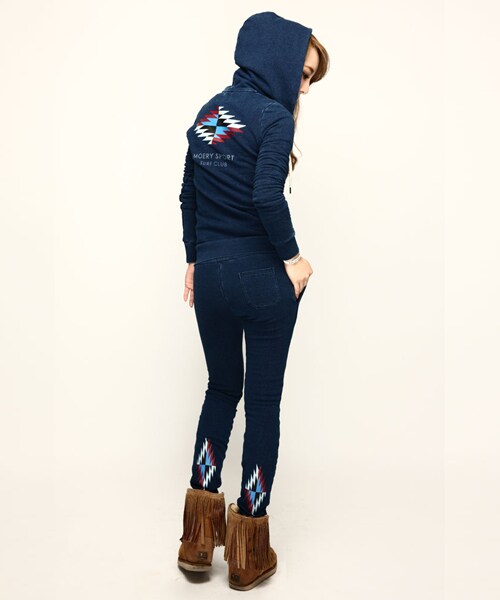 Moery Sport(モエリースポーツ)の「2016AWモエリースポーツ SURFセットアップレディース(セットアップ・レディース・インディゴ/ブラックデニム/杢グレー・XS/S/M/L)」の14枚目の写真