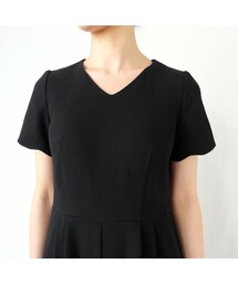 kaene | スカラップ袖 オールインワン(つなぎ/オールインワン)