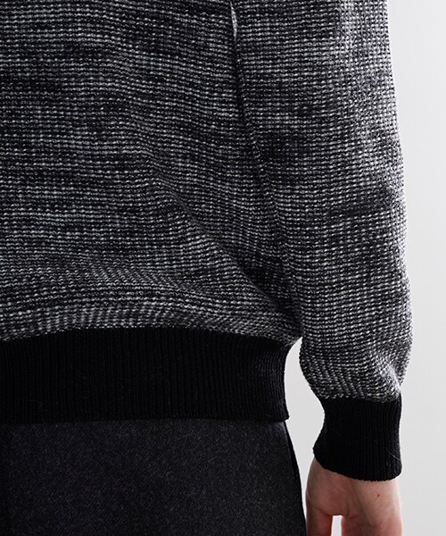 WRAPINKNOT（ラッピンノット）の「ジャカードニット ブラック（その他・メンズ・BLK/O.WHT・2/3）」の16枚目の写真