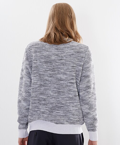 WRAPINKNOT（ラッピンノット）の「ジャカードニット ブラック（その他・メンズ・BLK/O.WHT・2/3）」の7枚目の写真