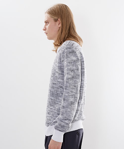 WRAPINKNOT（ラッピンノット）の「ジャカードニット ブラック（その他・メンズ・BLK/O.WHT・2/3）」の6枚目の写真